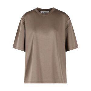 Róhe Brown Cotton T-Shirt Women